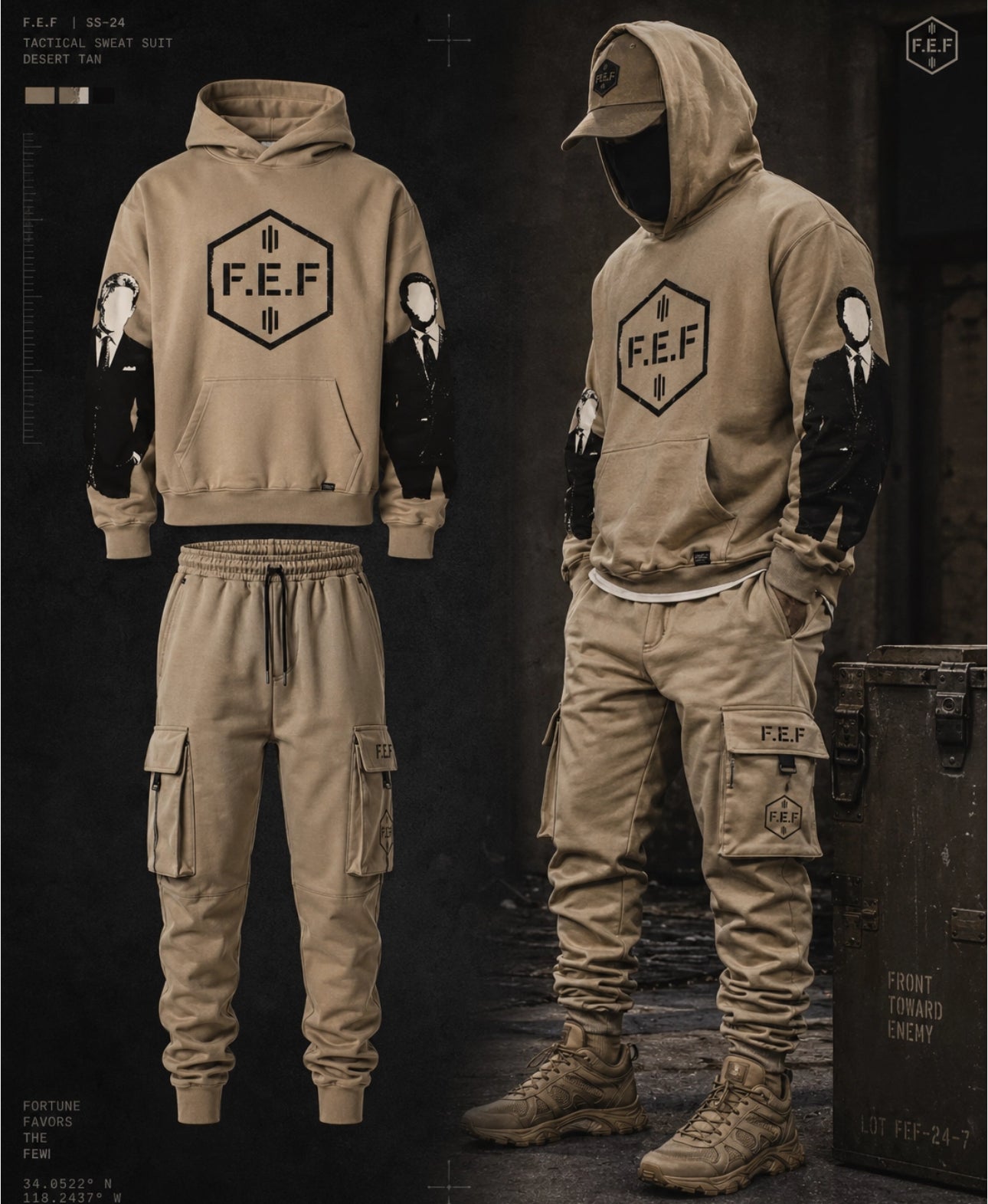 FEF NM style sweatsuit